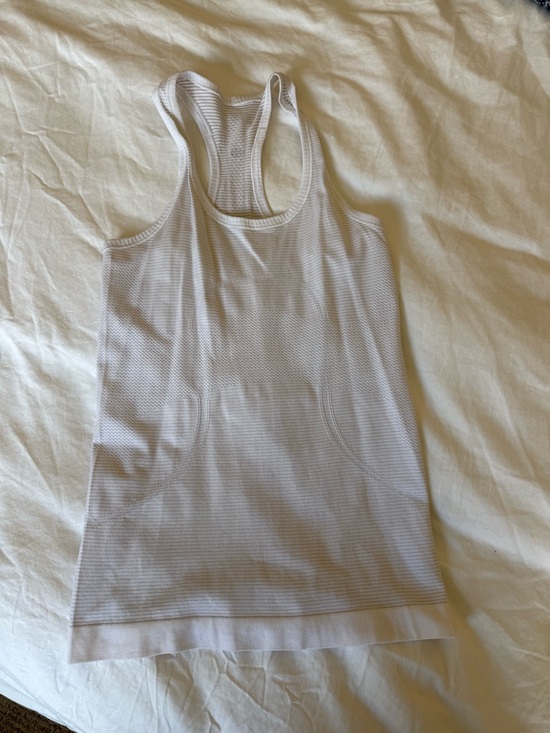 lululemon athletica Tops - lululemon athletica White Swiftly Tank
